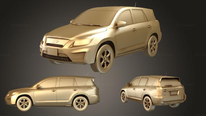 Vehicles (Toyota Rav4 EV, CARS_3687) 3D models for cnc